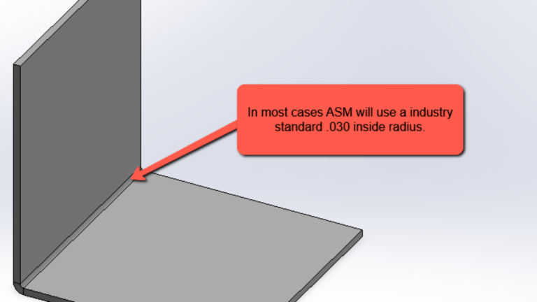 How To Bend A Radius In Sheet Metal?