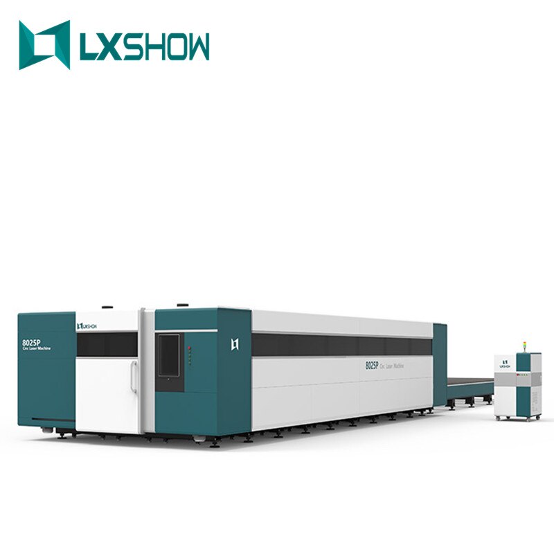 2021 LXSHOW LX8025P cnc laser cutter 4000 w 4000w 4k watt 5kw fiber laser cutting machine