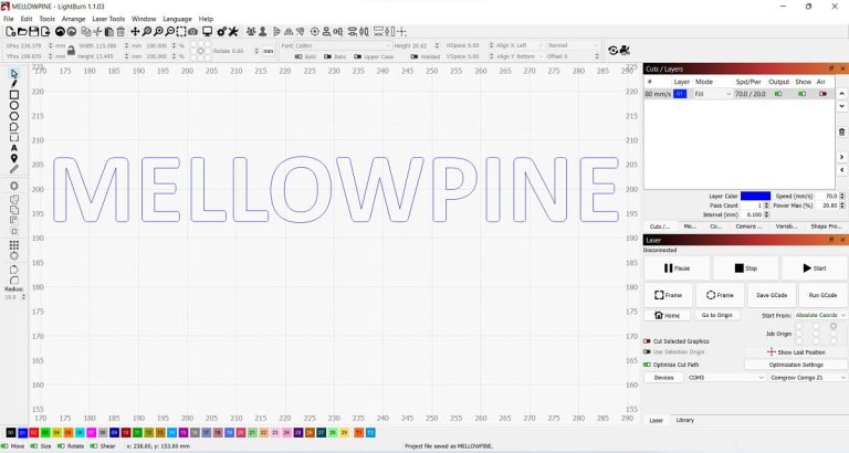 What Cad Prograem To Use For Laser Cutter CNC? 5 LightBurn 2 1