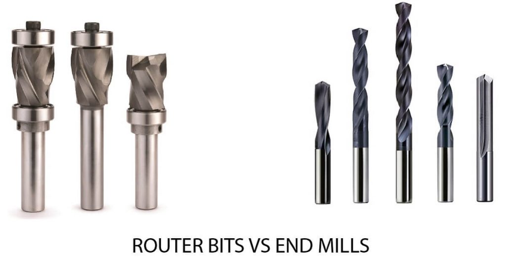 ROUTER BIT VS END MILL