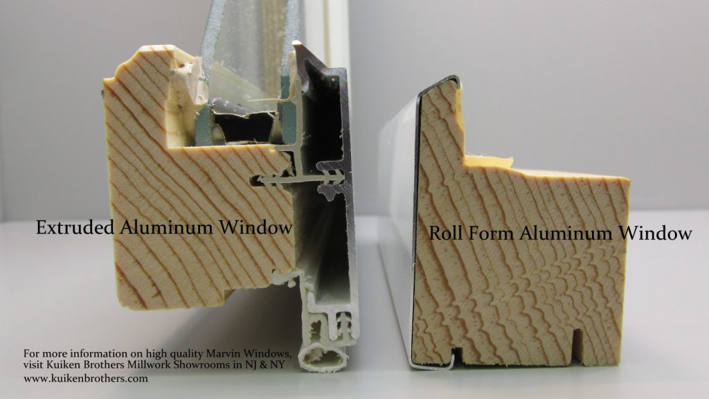 Roll Form vs Extruded Aluminum Windows Kuiken Brothers Marvin Windows 001