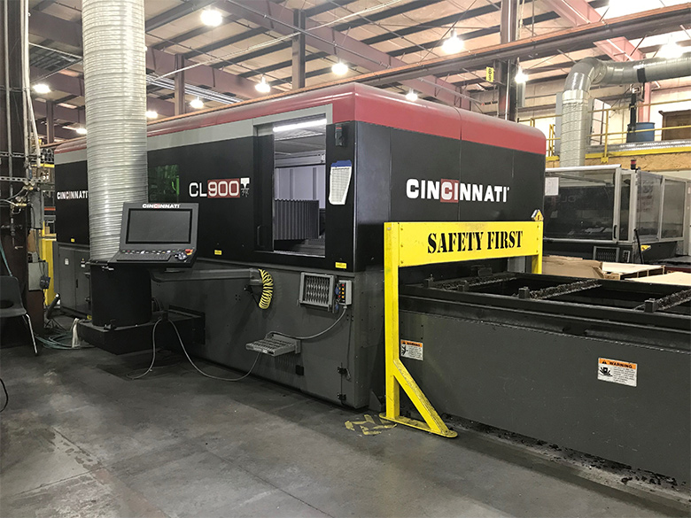 cincinnati cl900 laser