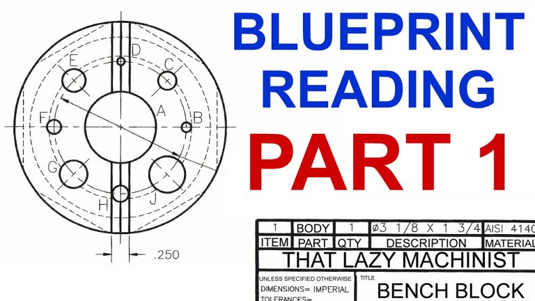 How To Read Blueprints For CNC Machine?