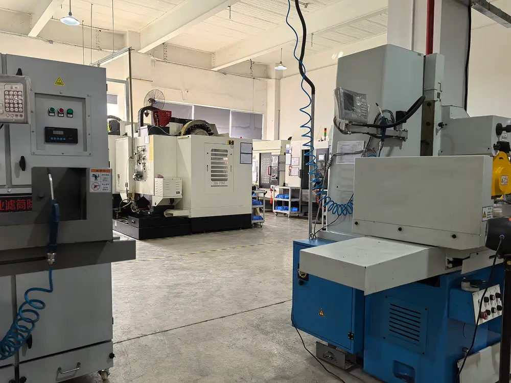 Facilities 3 Machining equipment and workstations on the factory floor