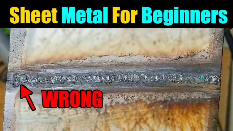 How To Weld Sheet Metal With Flux Core Wire?