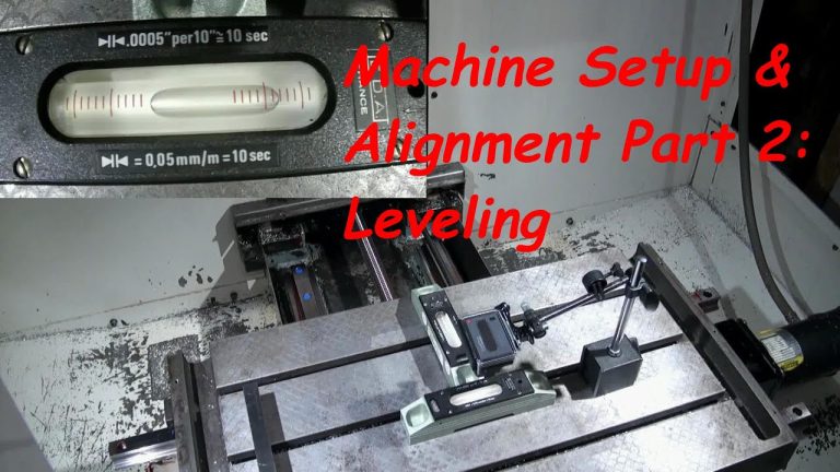 How To Level A CNC Mill?