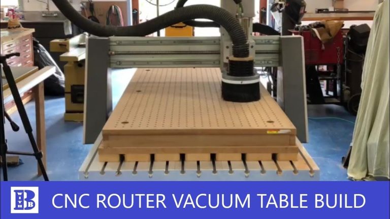 How To Build A Vacuum Table For CNC Router?