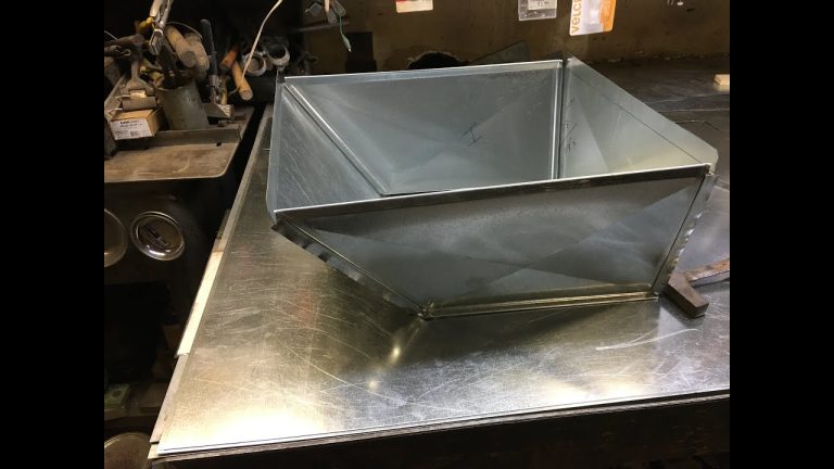 How To Fabricate A Sheet Metal Plenum?