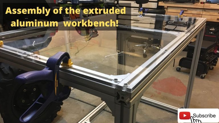 How To Build Aluminum Extrusion For Manufacturing Table?