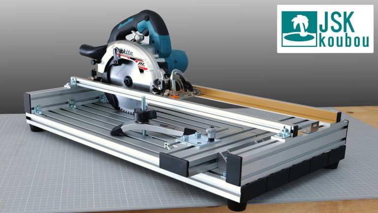How To Cut Aluminum Extrusions With Circular Saw?