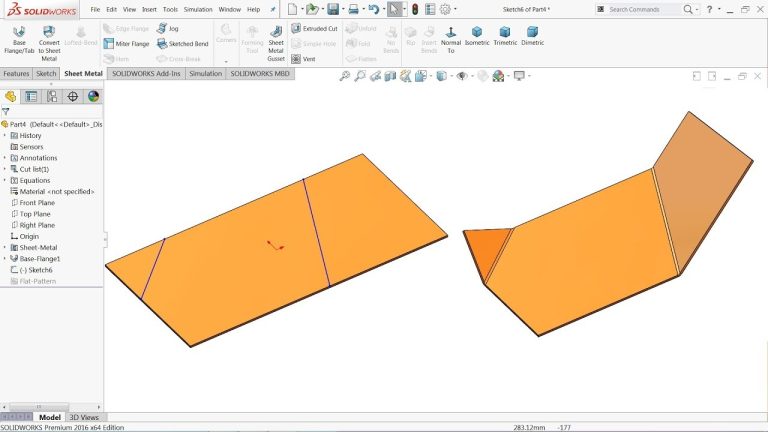 How To Bend Sheet Metal In Solidworks?