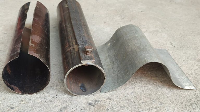 How To Bend Sheet Metal Into A Cylinder?