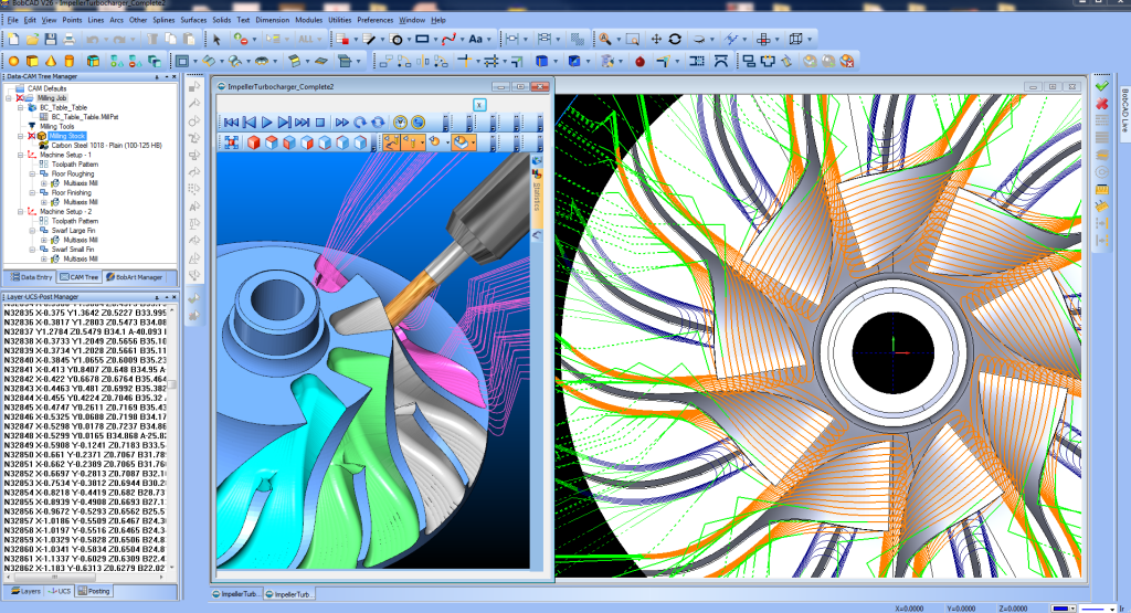 multiaxis 5 axis cnc cad cam programming software simulation