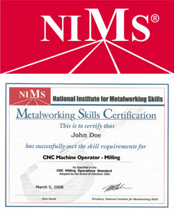 nims cert