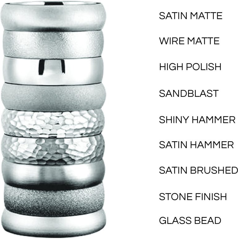 How To Matte Finish Metal? 3 types of jewelry finishes
