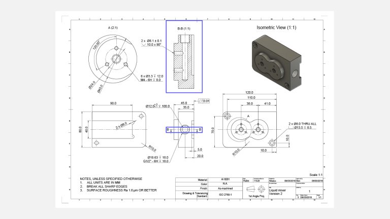 How To Prepare A Technical Drawing For CNC Machining?