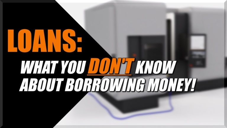 How To Get A Loan For A CNC Machine?