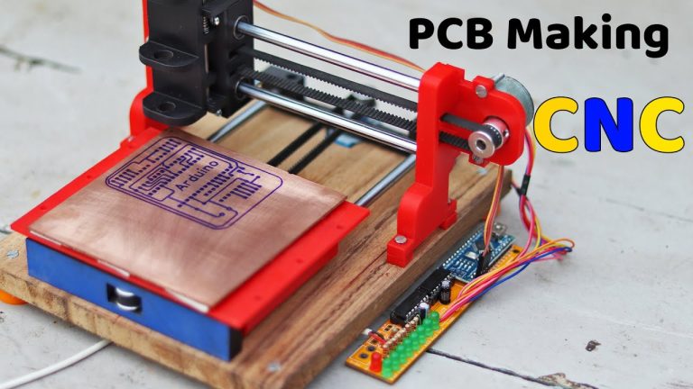 How To Make Pcb CNC Machine At Home?