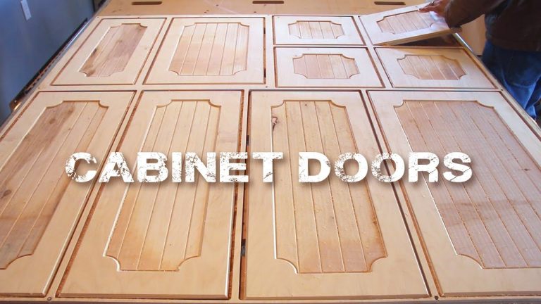 Can I Cut Cabinet Doors With A CNC Router?