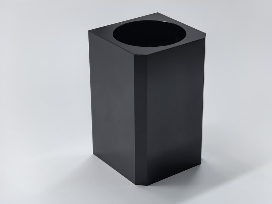 Machined aluminum automotive housing component