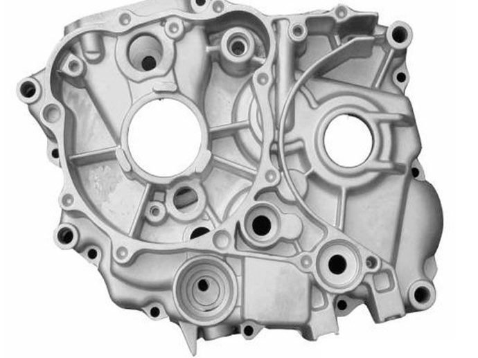 Aluminum die cast housing component
